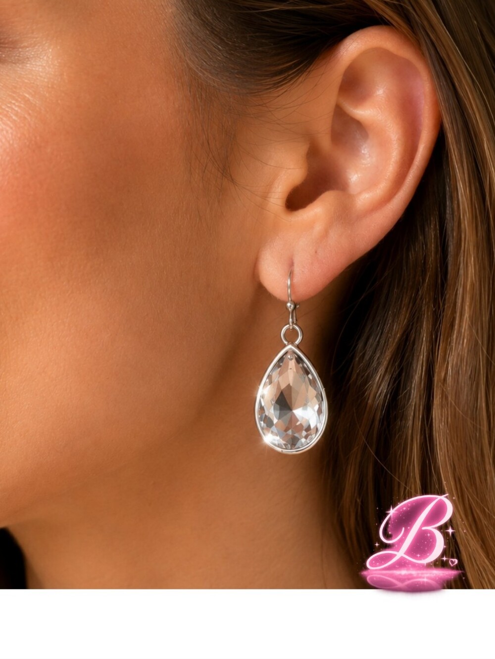 Vintage Premier Designs Crystal Dangle Earrings - NWT